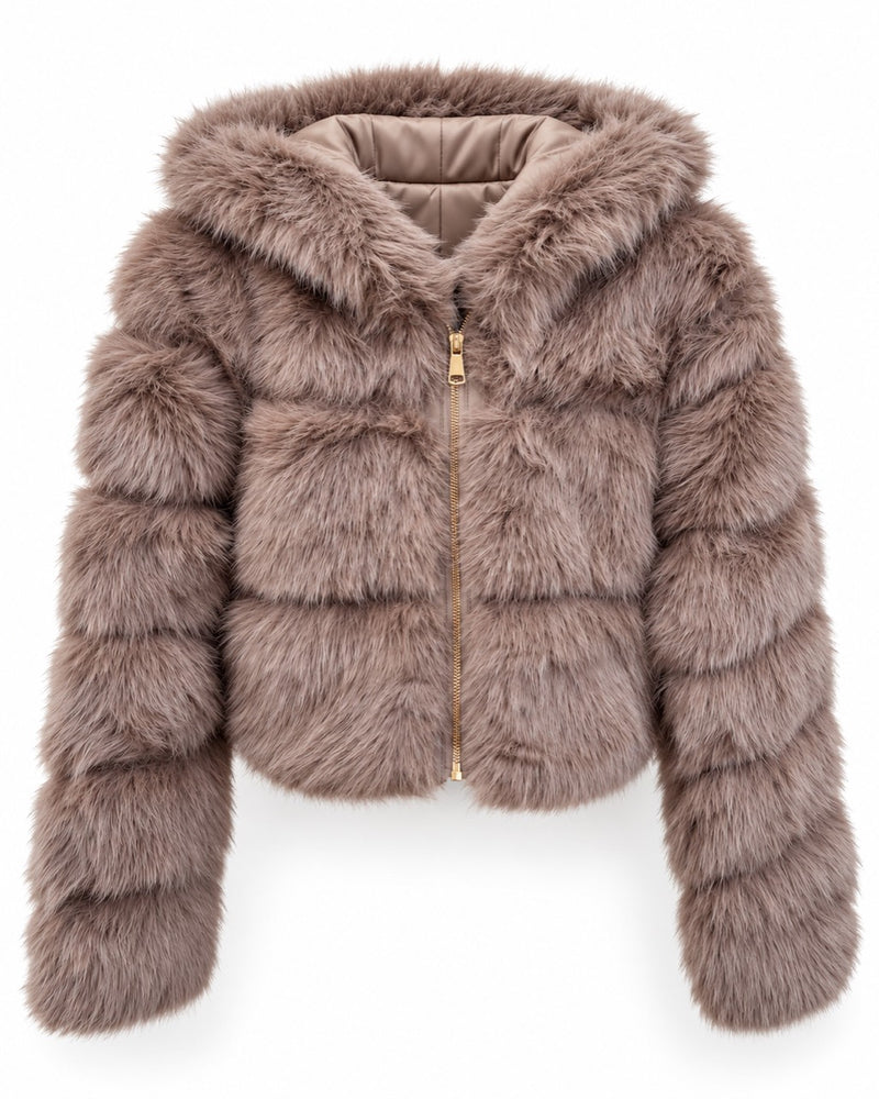 luxe faux fur G01 – μπροστινή όψη