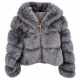 luxe faux fur 2 G02 – μπροστινή όψη
