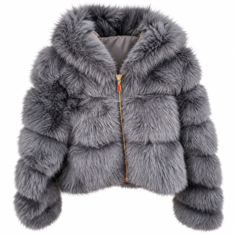 luxe faux fur 2 G02 – μπροστινή όψη